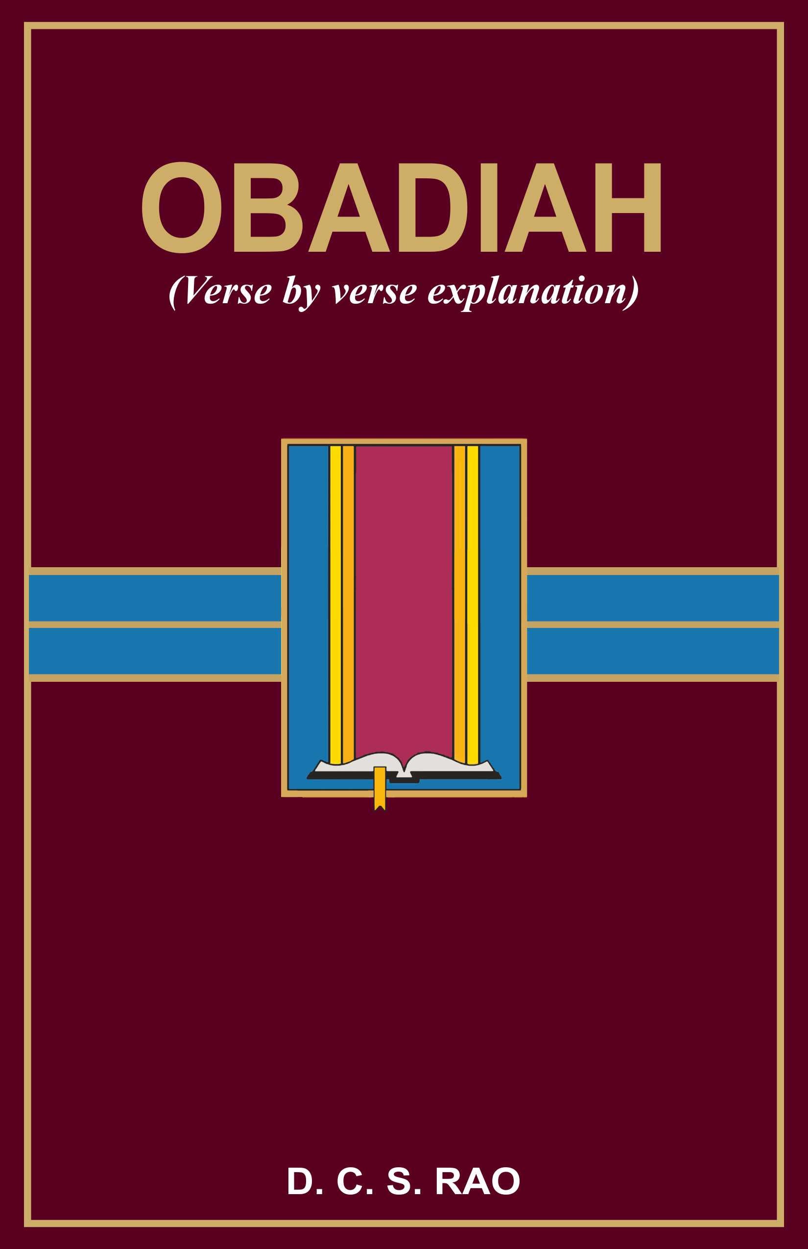 OBADIAH (Verse by verse explanation)